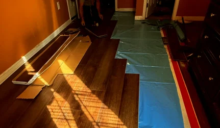 Luxury Vinyl Plank Installation